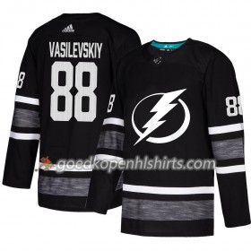 Tampa Bay Lightning Andrei Vasilevskiy 88 2019 All-Star Adidas Zwart Authentic Shirt - Mannen